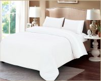 רמיטקס - עיצוב הבית וטקסטיל הכל לצימרים, וילות ומלונות סט מצעים רקום לבן למיטה יחיד