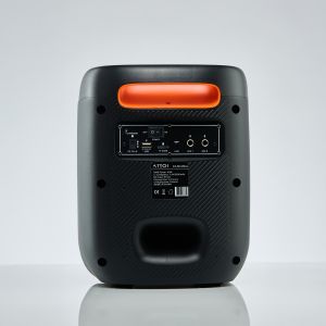 רמיטקס - עיצוב הבית וטקסטיל רמקולים ניידים של ATech – סאונד עוצמתי, עיצוב מרשים רמקול בידורית נייד 6.5 אינץ' דגם AT-MiniBox