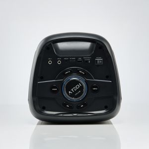 רמיטקס - עיצוב הבית וטקסטיל רמקולים ניידים של ATech – סאונד עוצמתי, עיצוב מרשים רמקול בידורית נייד 2X6.5 אינץ' דגם AT-Mega6