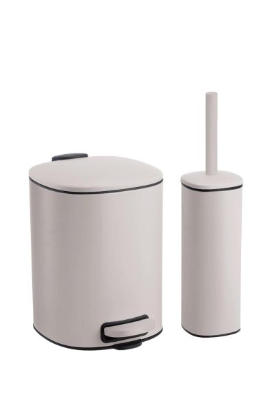 פח 5 ליטר עם מברשת כולל פח פנימי דגם אגם צבע סהרה רק 80 שח