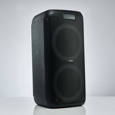 רמקול בידורית 2X8 אינץ' נייד דגם AT-Mega8