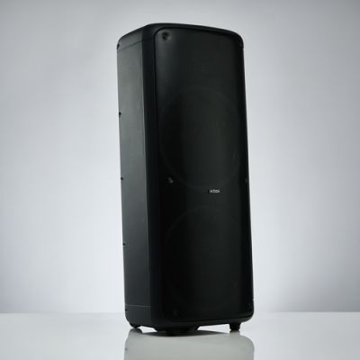 רמקול בידורית 2X10 אינץ' נייד דגם AT-Mega10